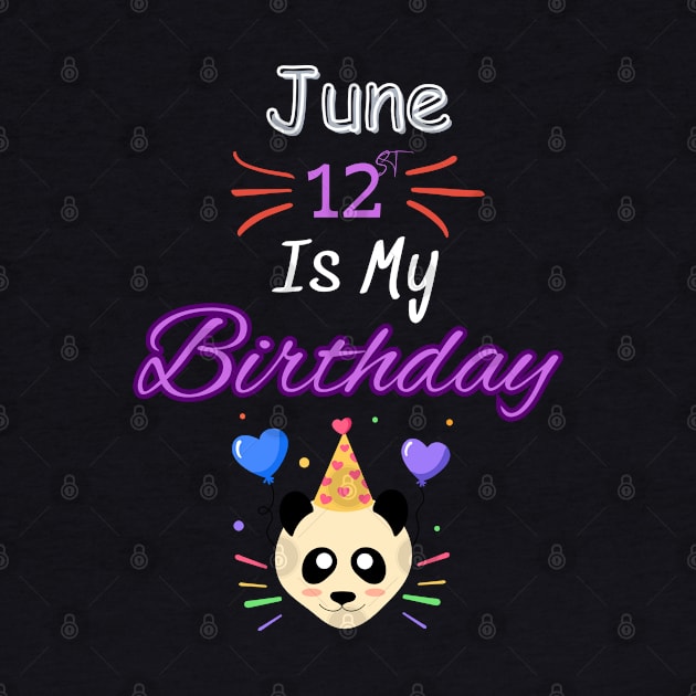 June 12 st is my birthday by Oasis Designs